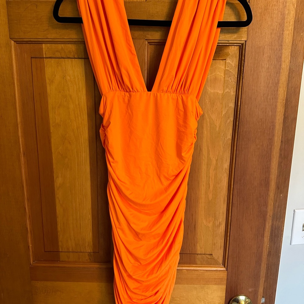 Princess Polly Bold Orange Dress